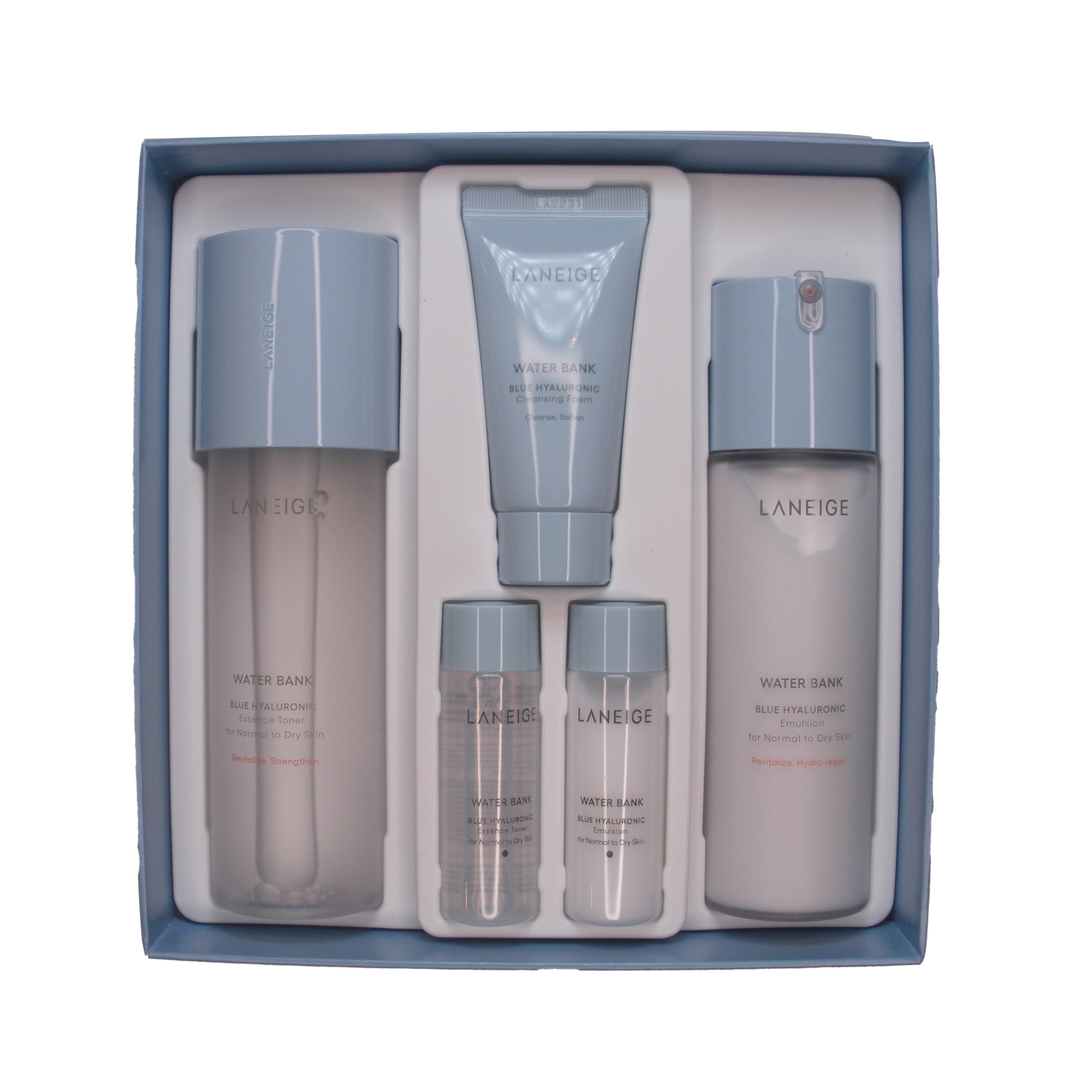 Laneige Water Bank Blue Hyaluronic 2-step Essential Kit
