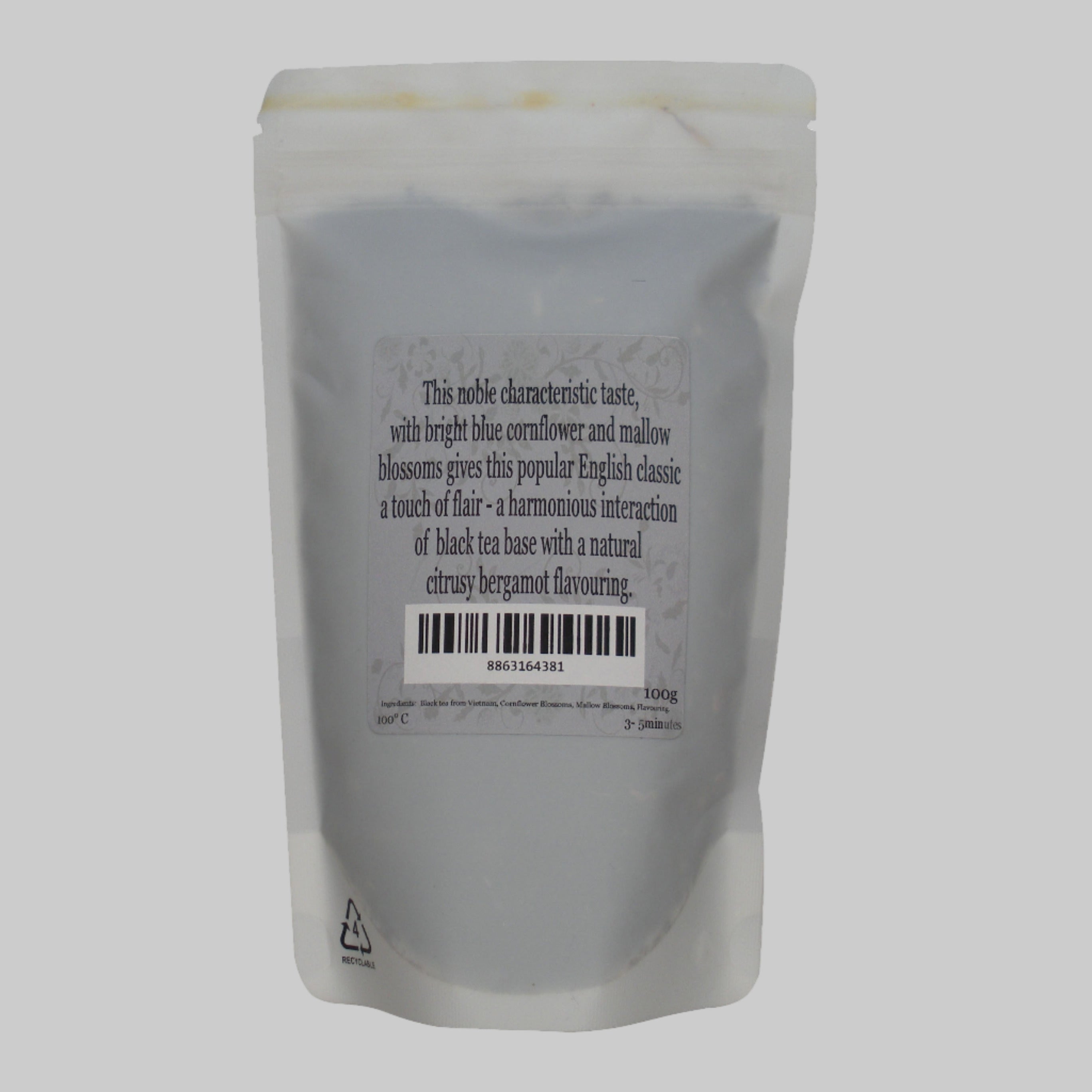 Earl Grey Blue Lady Tea, 100g