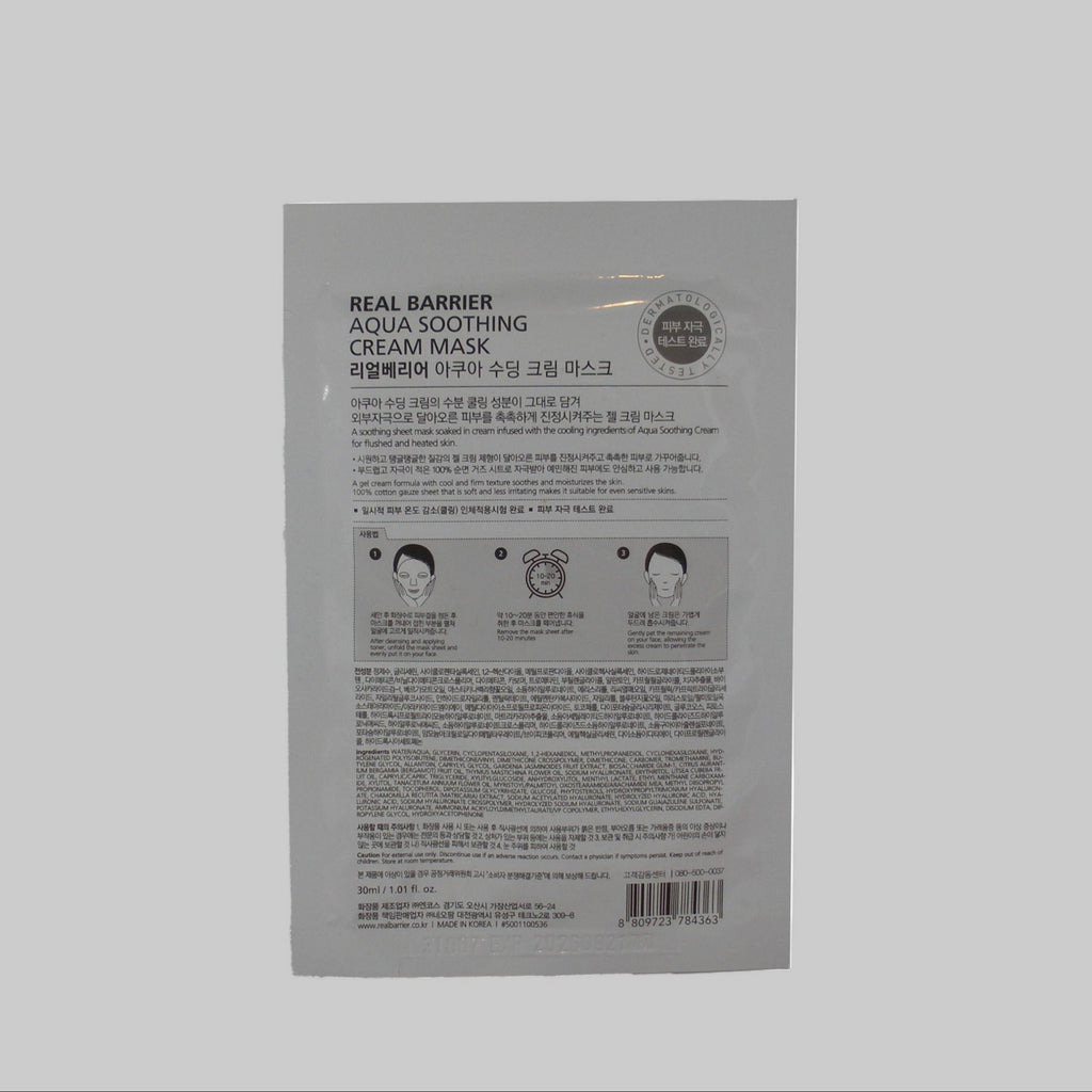 Real Barrier Aqua Soothing Cream Mask
