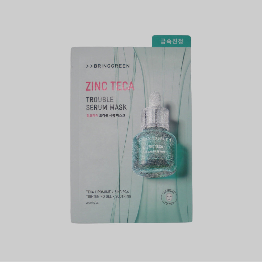 Bringgreen Zinc Teca Trouble Serum Mask