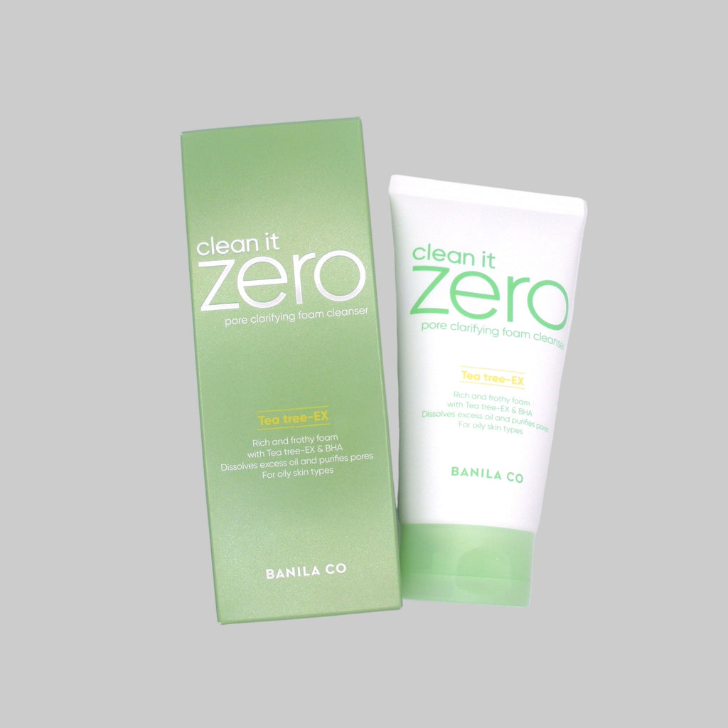 Banila Co Clean it Zero Pore Clarifying Foam Cleanser Tea Tree-EX