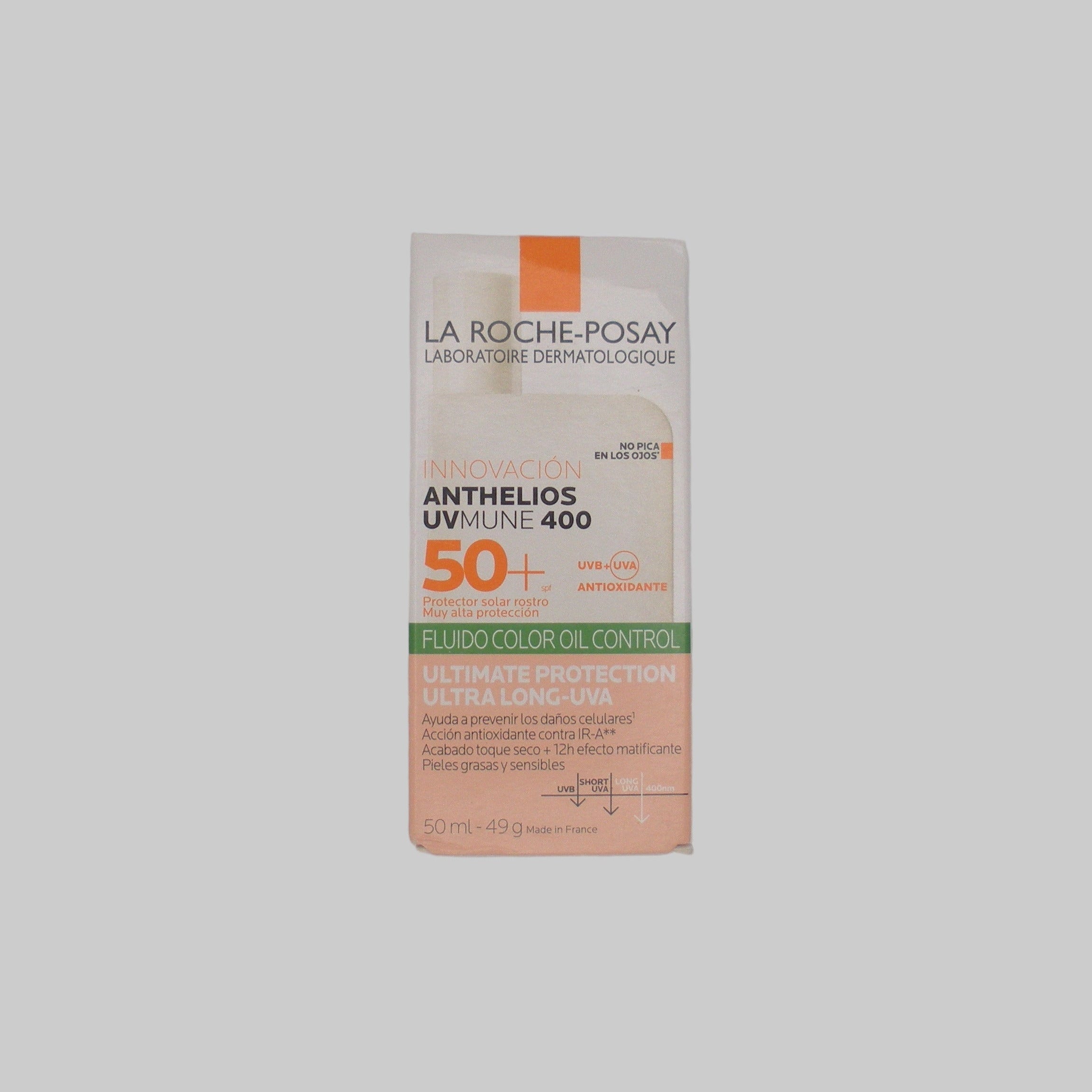 La Roche-Posay Anthelios UVMune 400 Sunscreen, SPF 50, Oil Control Fluid