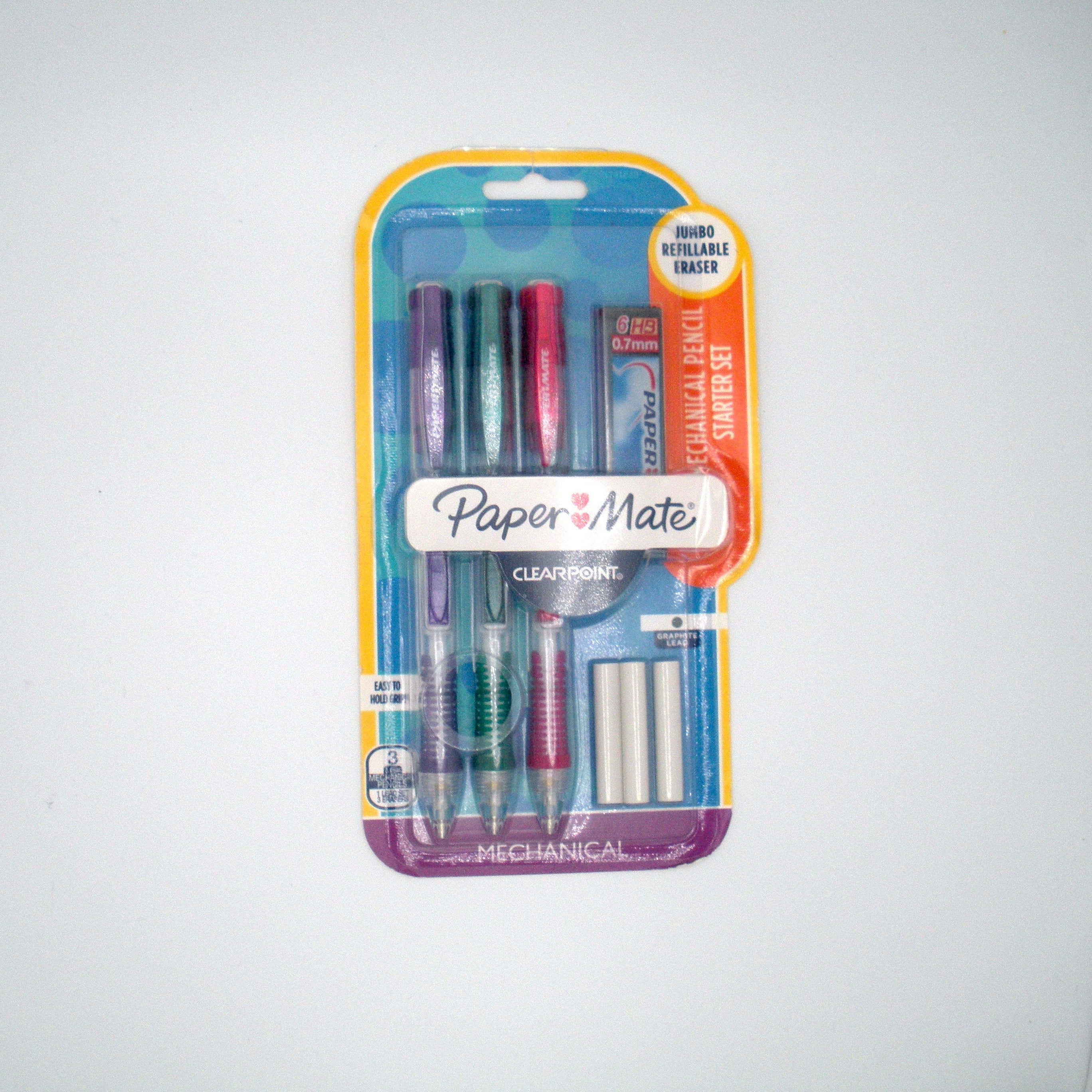 Packaged Paper Mate mechanical pencils on a white background