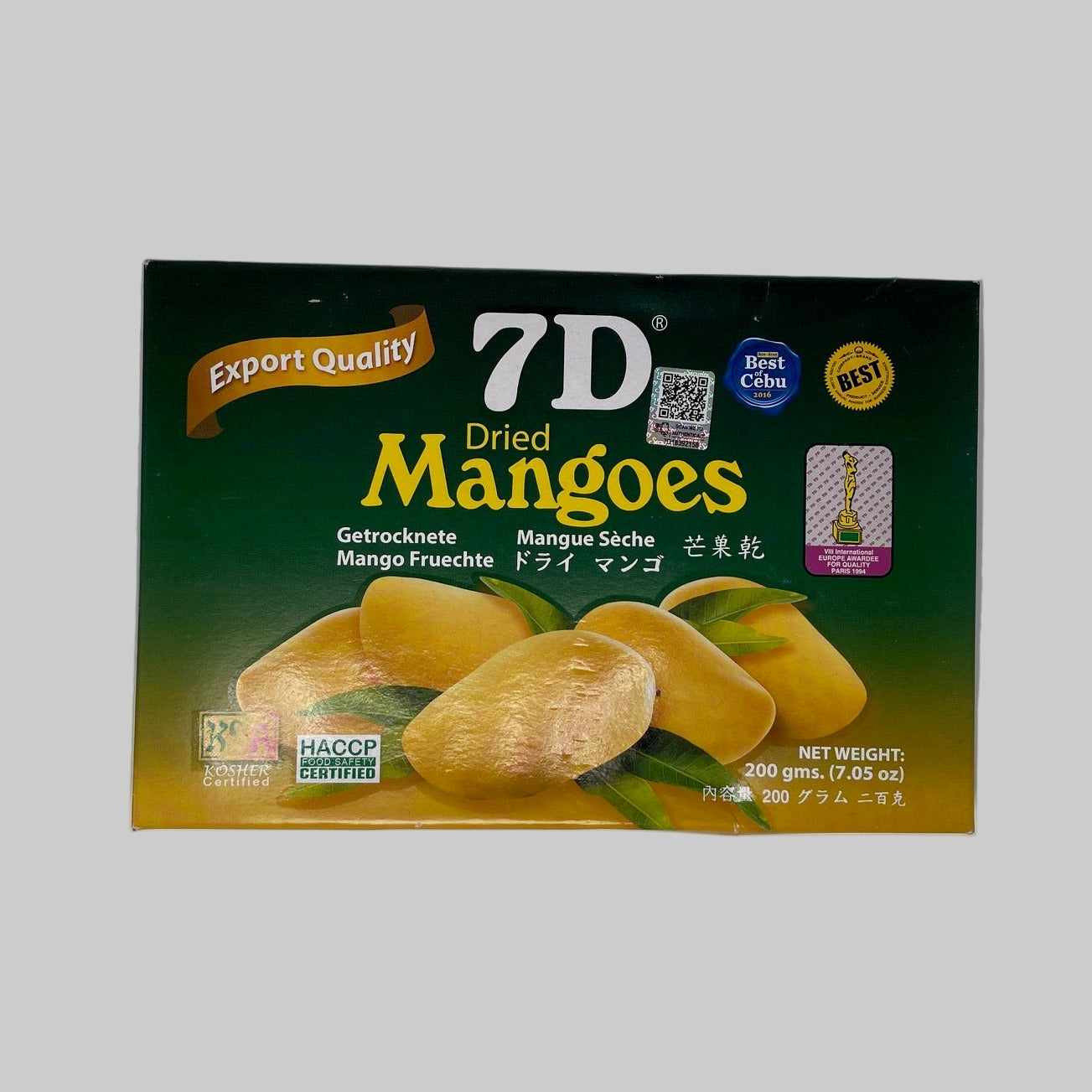 7D Cebu Dried Mangoes