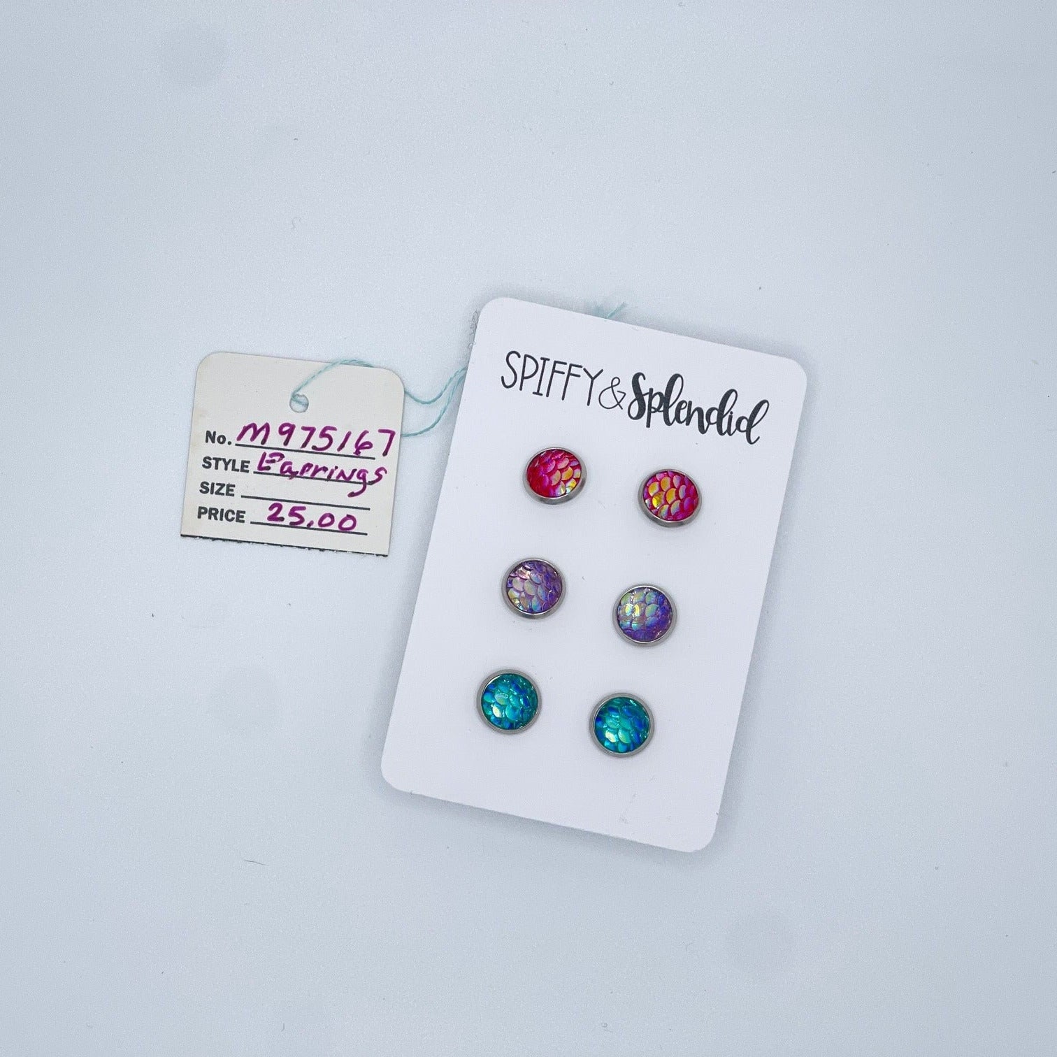 Spiffy & Splendid Stud Earrings, New