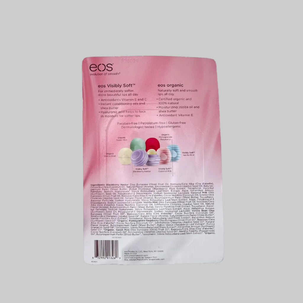 eos Lip Balm, 6-pack